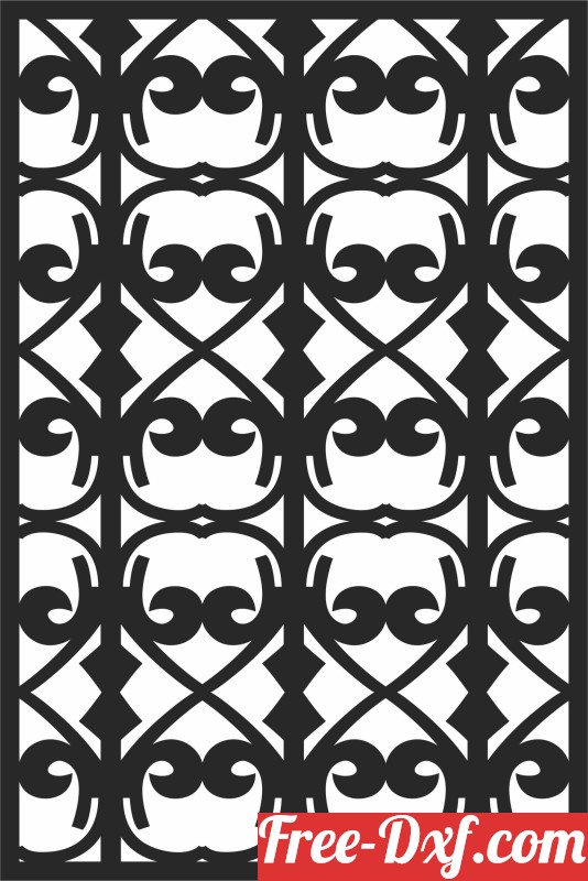 Scrollwork Door Design